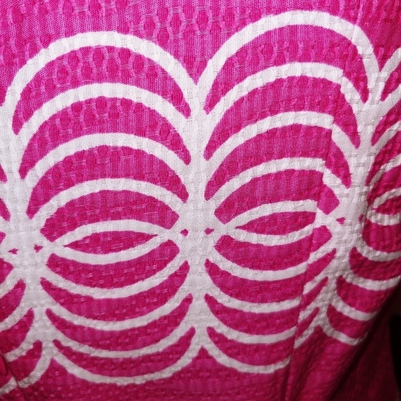 HP 🏆🔥 Just Taylor Pink & White Dress 10P - Picture 5 of 8